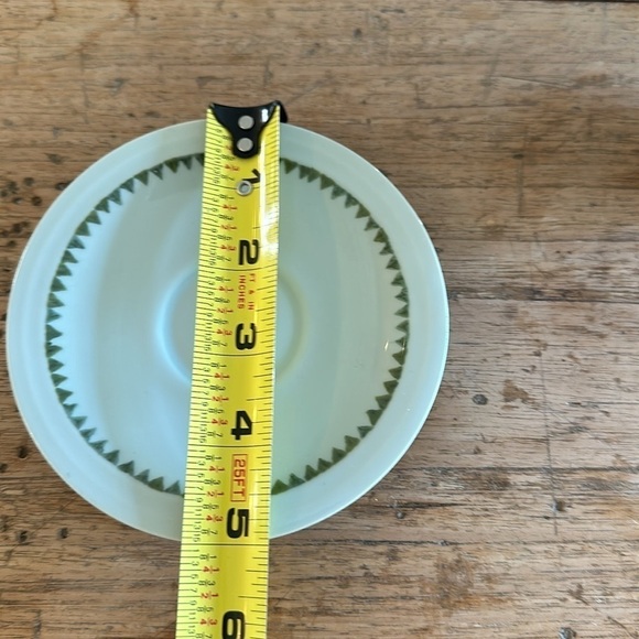 Theodore HAVILAND LIMOGES France Demi teacup saucer green Suzanne Lalique (one) - Picture 13 of 13